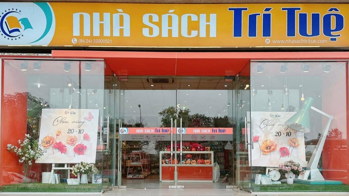Hình ảnh mặt tiền Nhà Sách Trí Tuệ Giảng Võ số 187 Giảng Võ, quận Đống Đa, Hà Nội